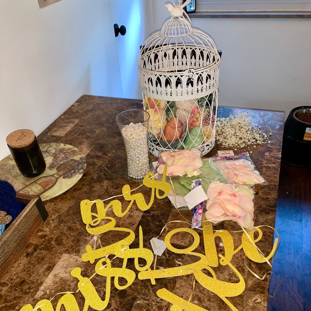 Wedding shower/house decor